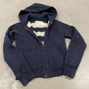 vintage y2k fleece lined j.crew hoodie